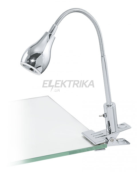 Настільна лампа 1х2,38Вт LED, хром, 92911