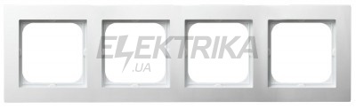 Рамка на 4 прилади AS, біла (R-4G/00)