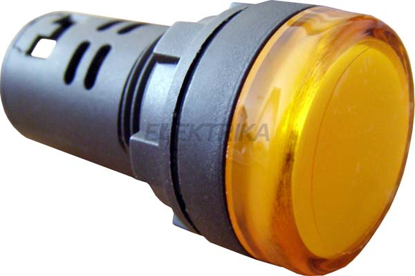 Арматура жовта 380В АC AD22-22DS
