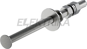 фотоСтрижень з різьбленням - для 1 FangFix бетонної основи (270mm) (5408971)