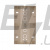 Коробка кутова накладного монтажу подвійна Simon 54, кремовий