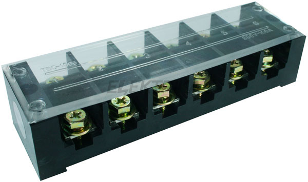 Клемна колодка захищена e.tc.protect.25.3, 25А, 3 полюси