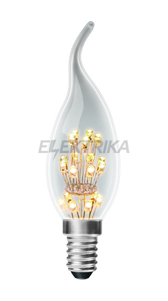 LED Свічка ArtDeco 1W E14 2700K (100)
