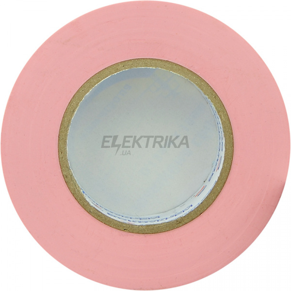 Ізолента АСКО-УКРЕМ 0,13мм*19мм/20м рожевий (A0150020045)