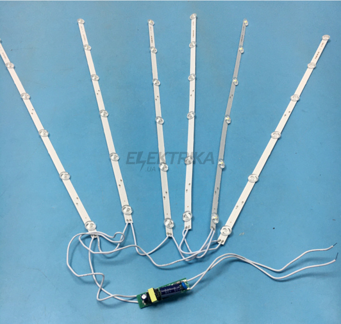 LED комплект + драйвер для панелей Vestum 600х600 36W "ОPAL" (1-VS-5006)