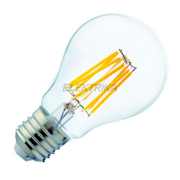 Світлодіодна лампа (філамент) LED 8W А60 Е27 4200K