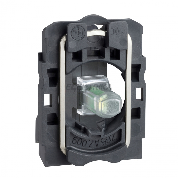 Корпус сигнальної лампи Schneider Electric Корпус зеленої сигнальної лампи 22 мм 230-240В ZB5AVM3