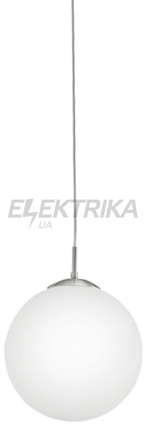 Світильник RONDO 85263 1х60W E27 dm300 нікель/опал