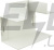 З'єднувач потрійний для короба (трійник) АСКО-УКРЕМ 60*60 (A0070040079)