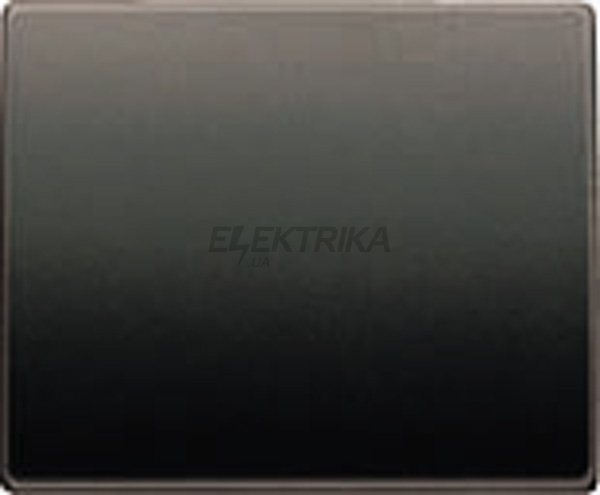 Клавіша вимикача одноклавішного Siemens Mega чорний коссо (22705-AC)