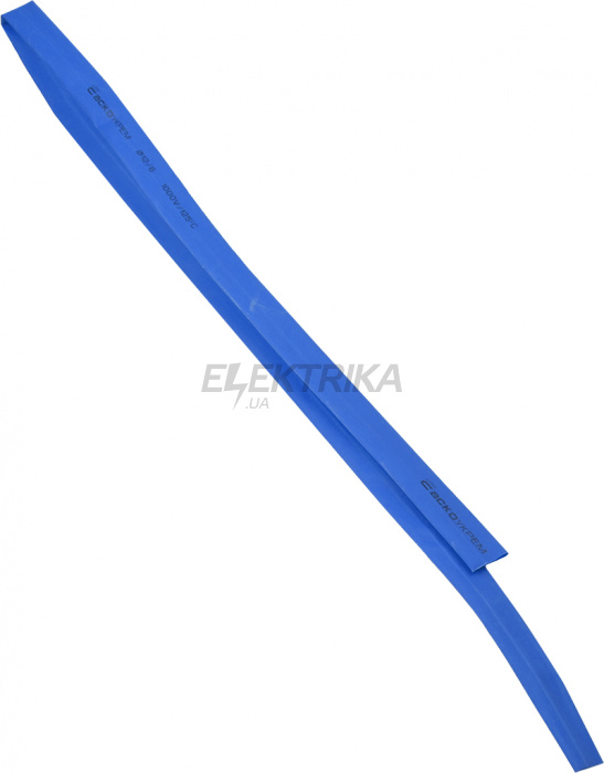 Термозбіжна трубка АСКО-УКРЕМ Ø 12,0/6,0 (1м) синій (A0150040337)