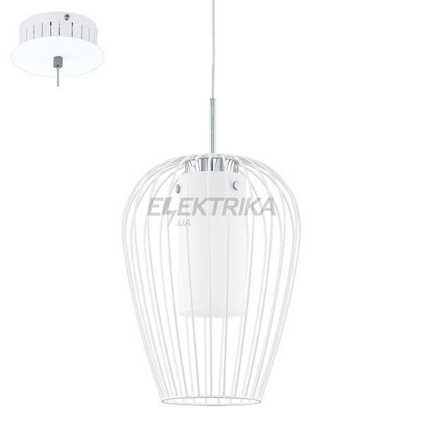Підвісний світильник "Vencino" 1х6Вт LED білий/хром, 94338