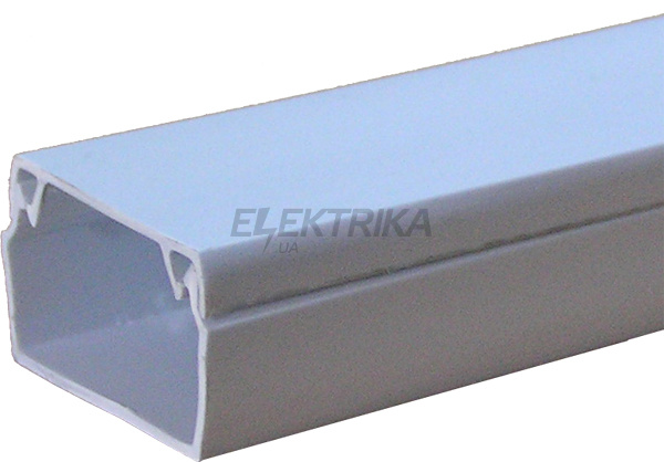 Короб пластиковий e.trunking.stand.40.25, 40х25мм, 2м