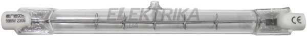 Лампа галогенна e.halogen.line.j78.220.200, лінійна, 78мм, 220V, 200W